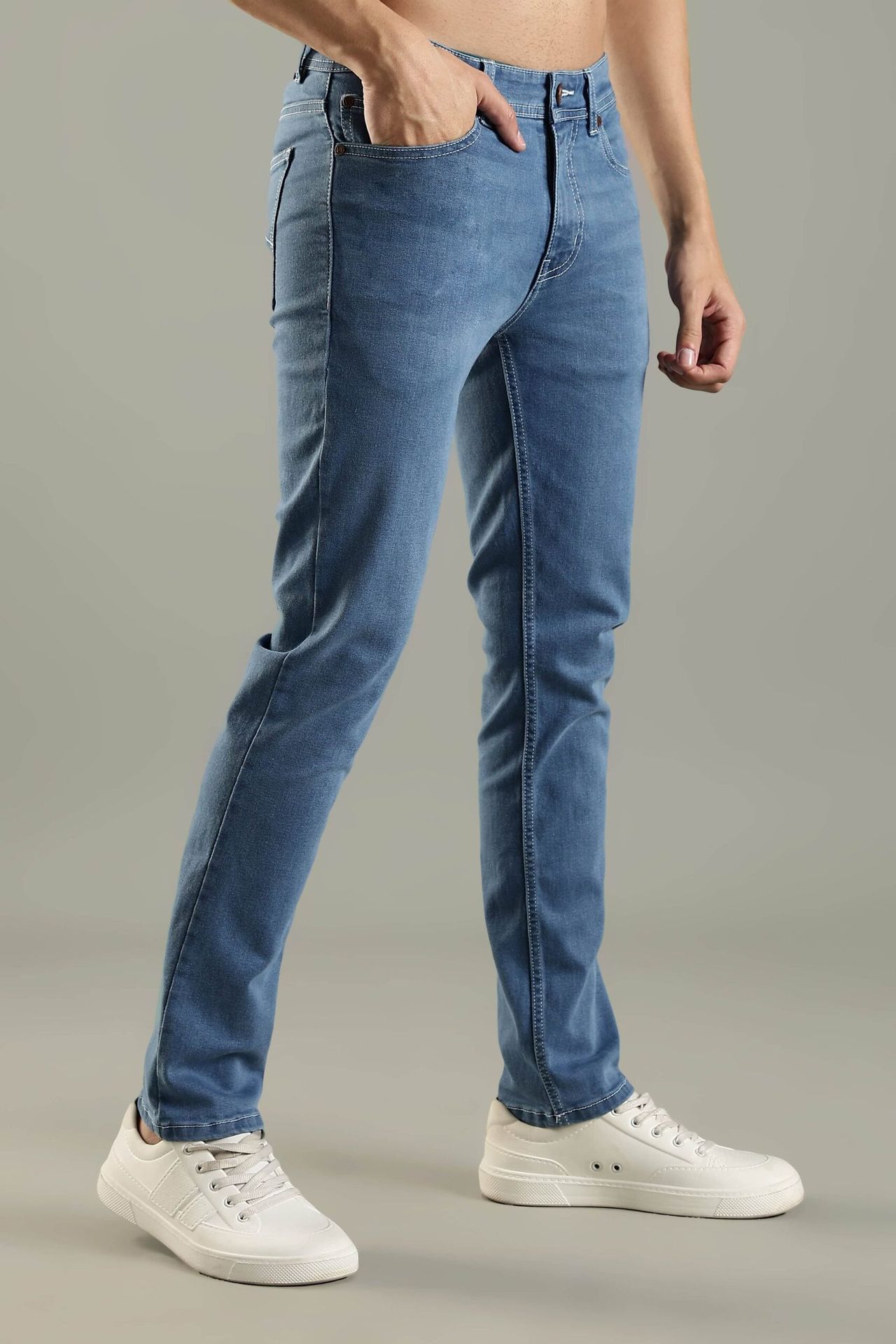 Active Denim Pant - Ice Blue image 8