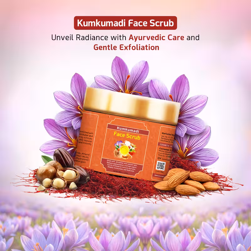 Kumkumadi Face Scrub image 2