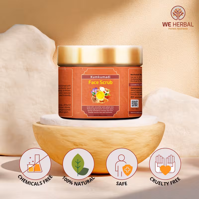 Kumkumadi Face Scrub image 3