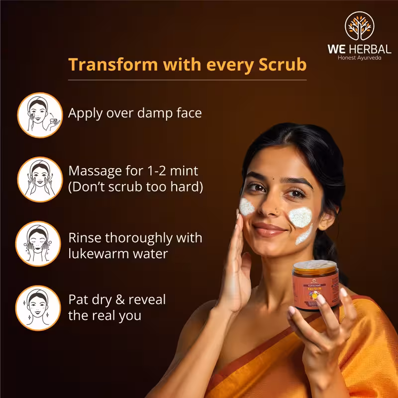Kumkumadi Face Scrub image 5