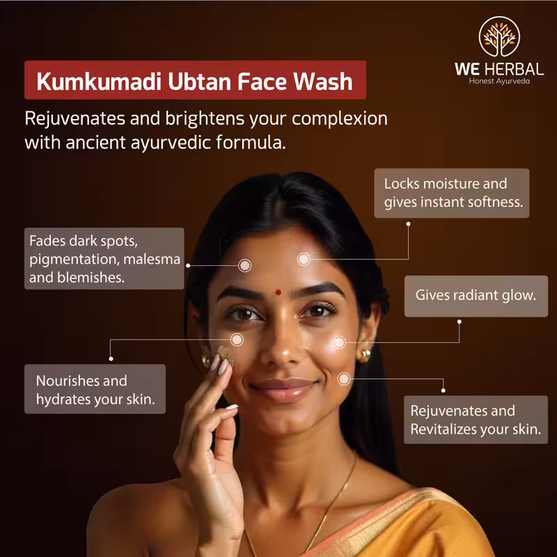 Kumkumadi Ubtan Face Wash image 5