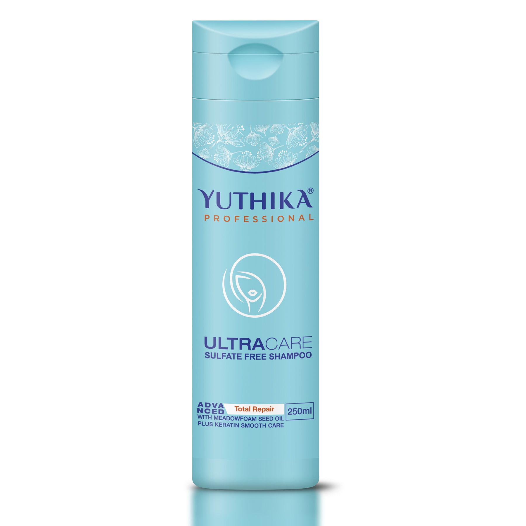 Yuthika Professional Ultracare Sulfate Free Shampoo For Women & Men (250 Ml), Total Repair For Damaged, Dry & Frizzy Hair, Perfect For Daily Use