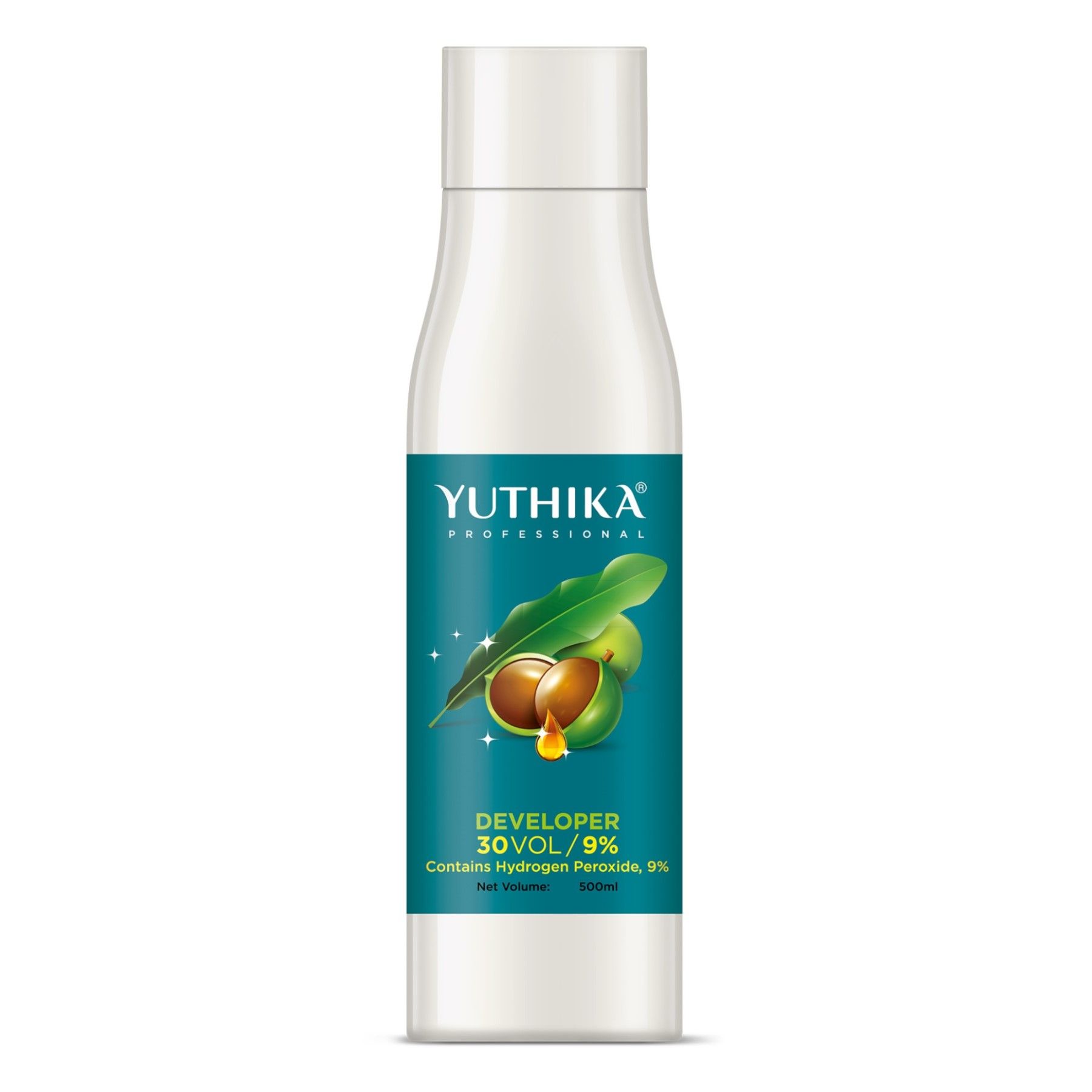 Yuthika Professional Hair Developer 30 Volume (9%), 500 Ml