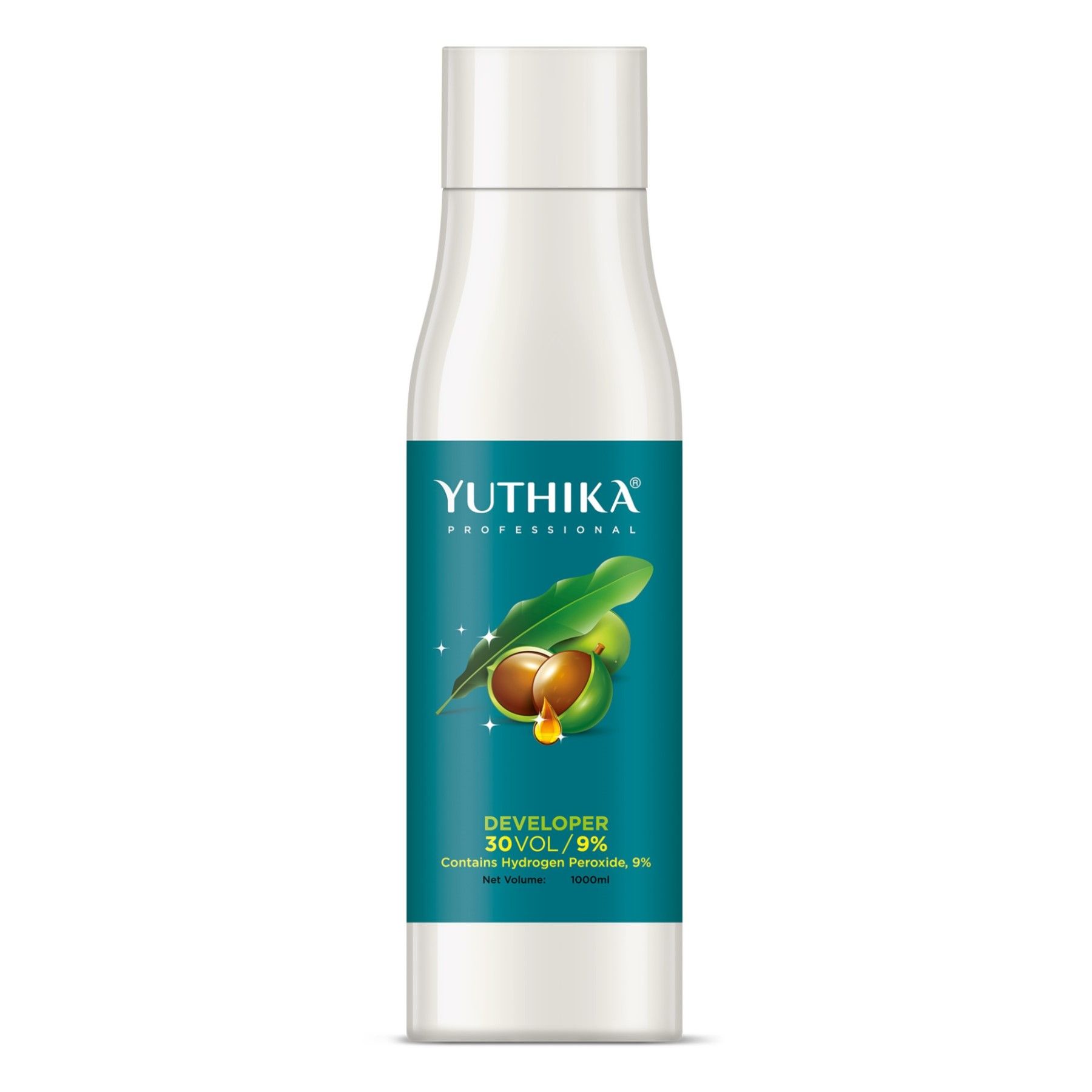 Yuthika Professional Hair Developer 30 Volume (9%), 1000 Ml