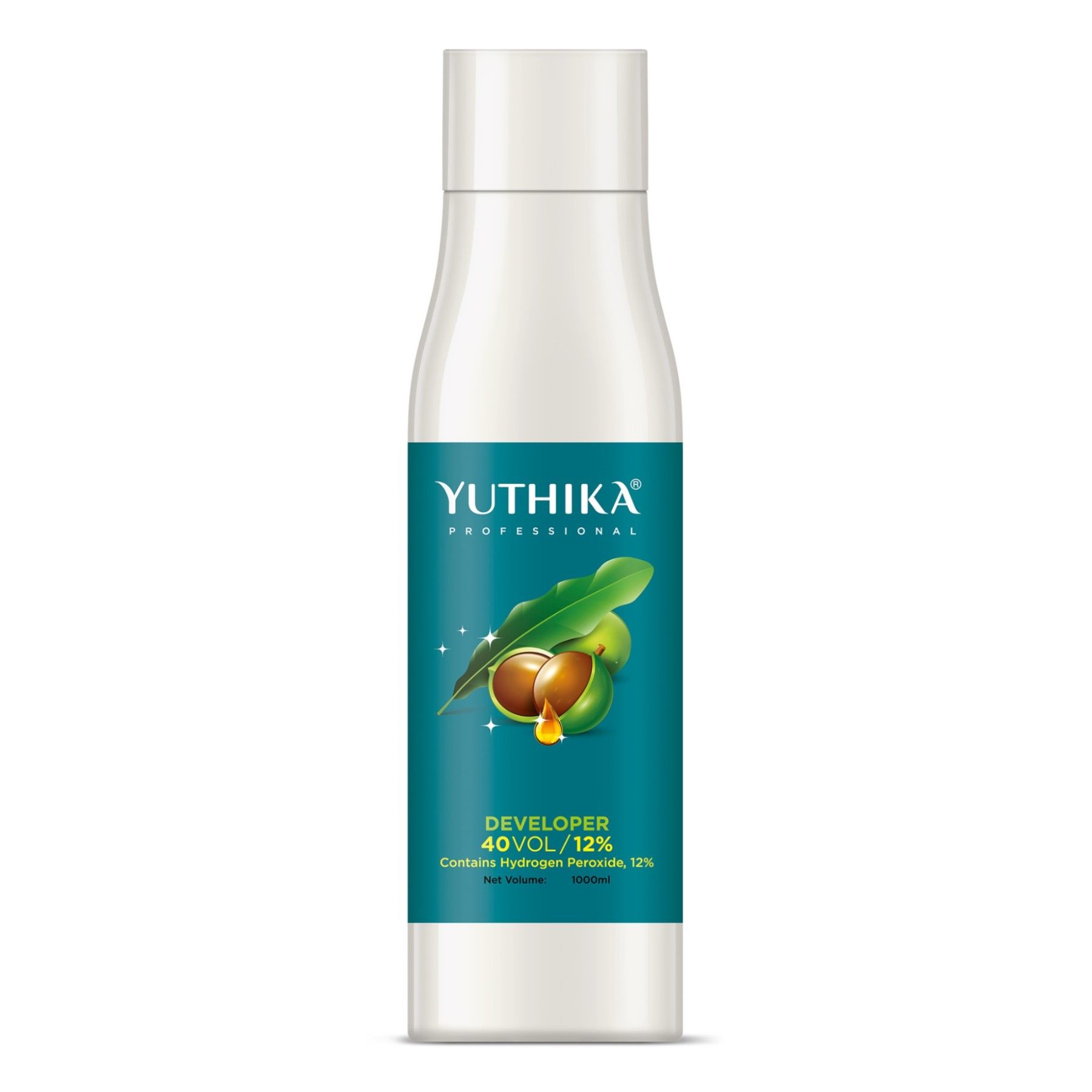 Yuthika Professional Hair Developer 40 Volume (12%), 1000 Ml