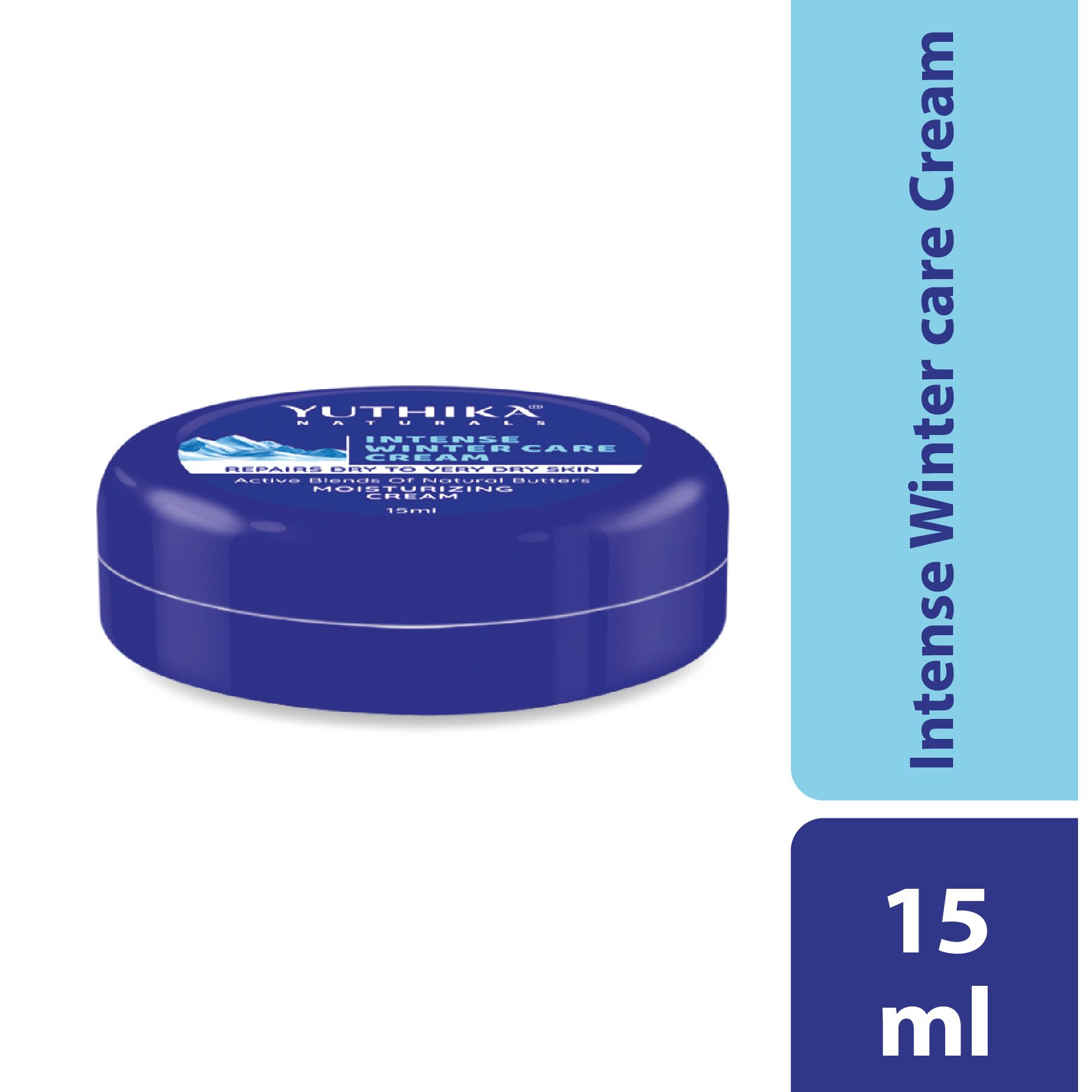 Yuthika Intense Winter Care Cream 150ML Jar (INCLUDE 10 Pc 15ML Each )| Non Greasy Daily Moisturizer | For Dry, Rough & Very Dry Skin | Face Cream For Women & Men image 2