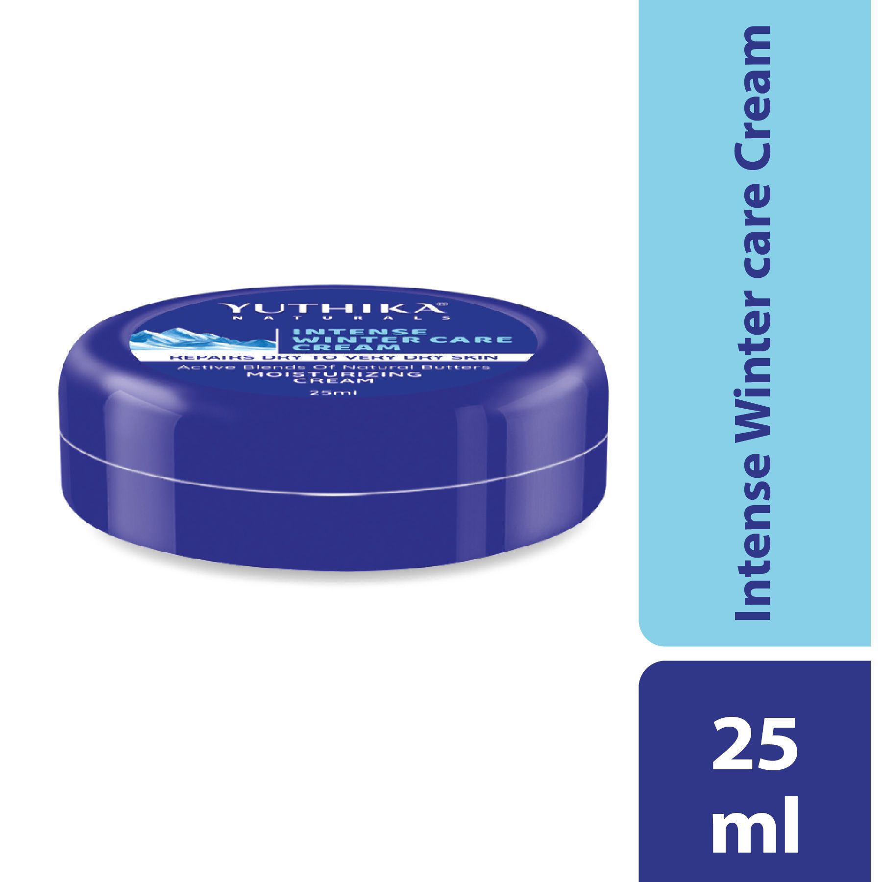Yuthika Intense Winter Care Cream 150ML Jar (INCLUDE 6 Pc 25ML Each )| Non Greasy Daily Moisturizer | For Dry, Rough & Very Dry Skin | Face Cream For Women & Men image 2