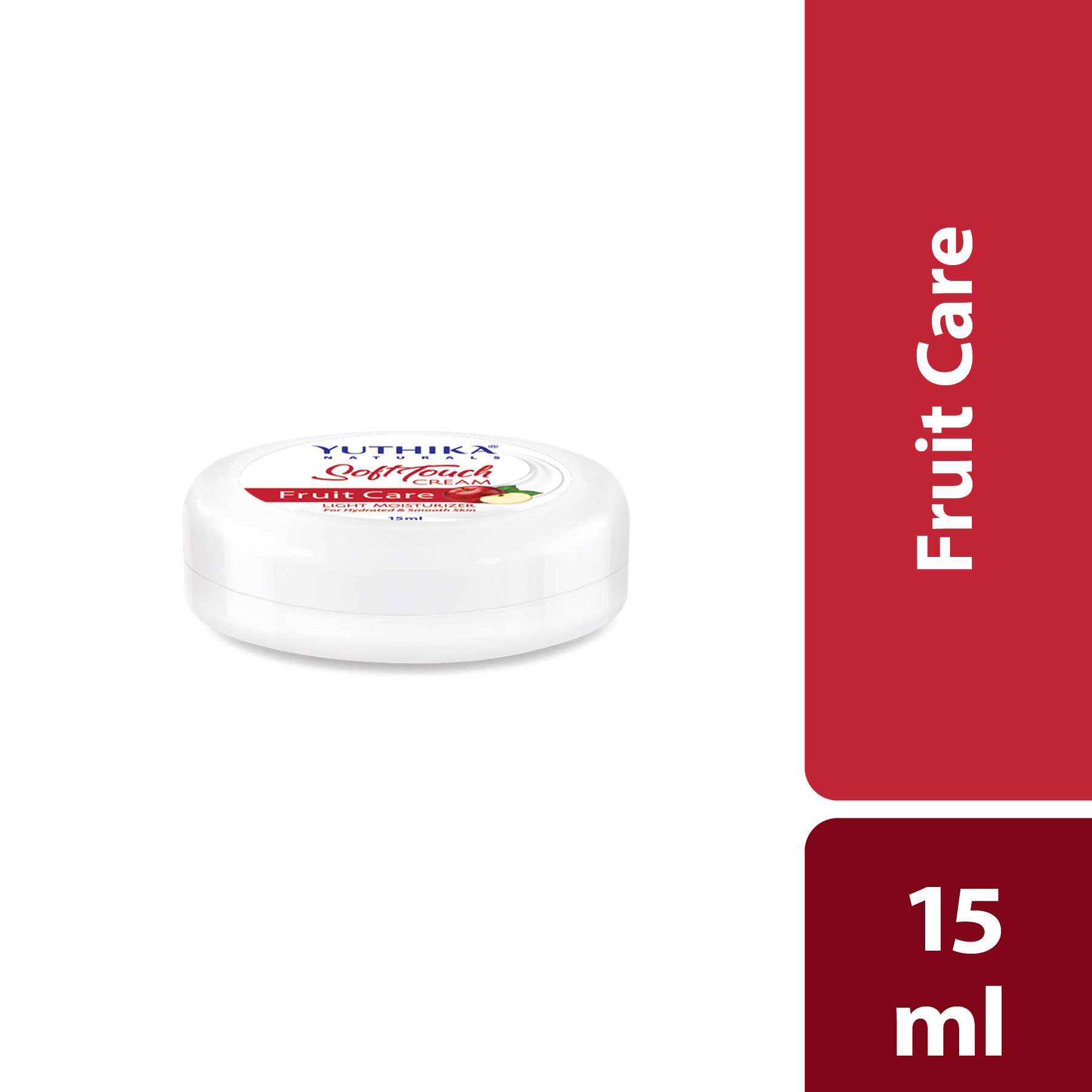 Yuthika Fruit Care Light Moisturizer Cream 24 Pcs Jar (15ML Each) | Non Sticky, Instant Hydration, Deep Nourishment | For Face, Hand & Body | All Skin Types image 2