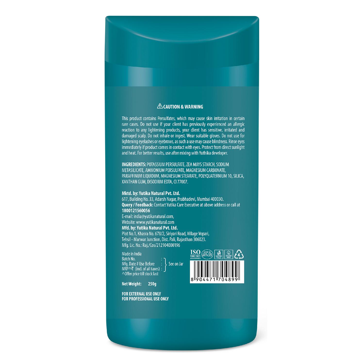 Yuthika Professional Blonder Powder, 250 G image 2