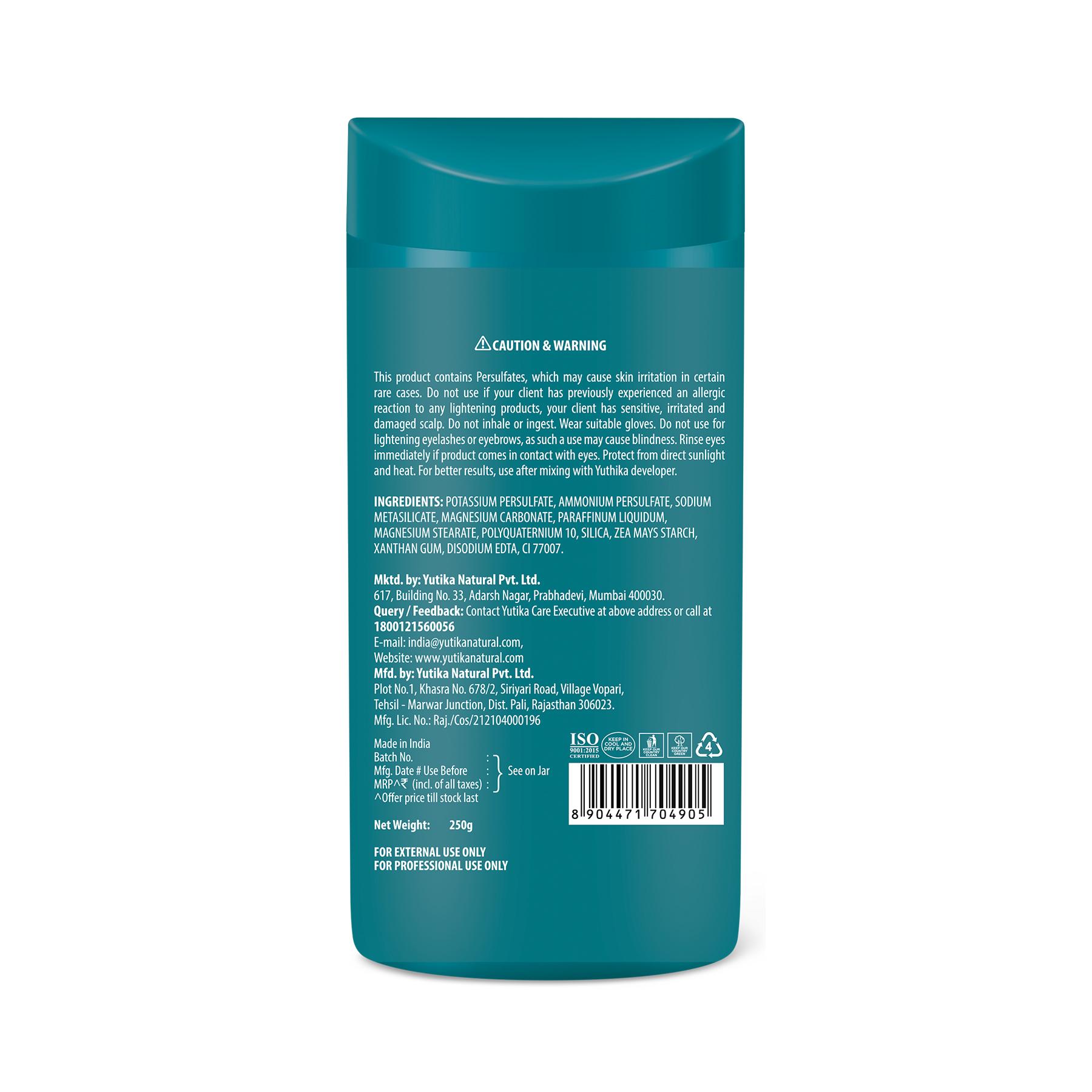 Yuthika Professional Blonder Powder, 250 G image 2