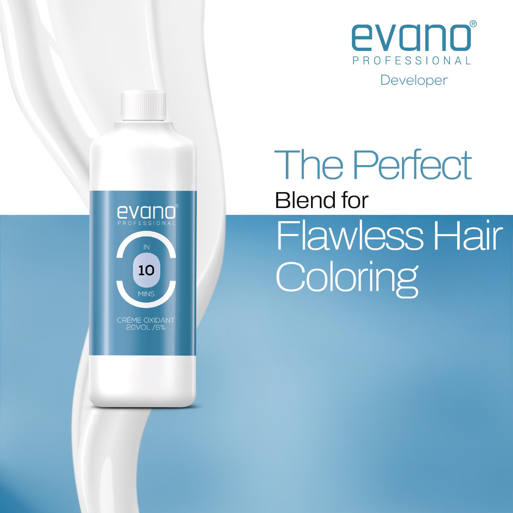 Evano Professional Developer For Hair Colour 500ML | 10 Minute | Perfect For Women & Men Hair Color image 3