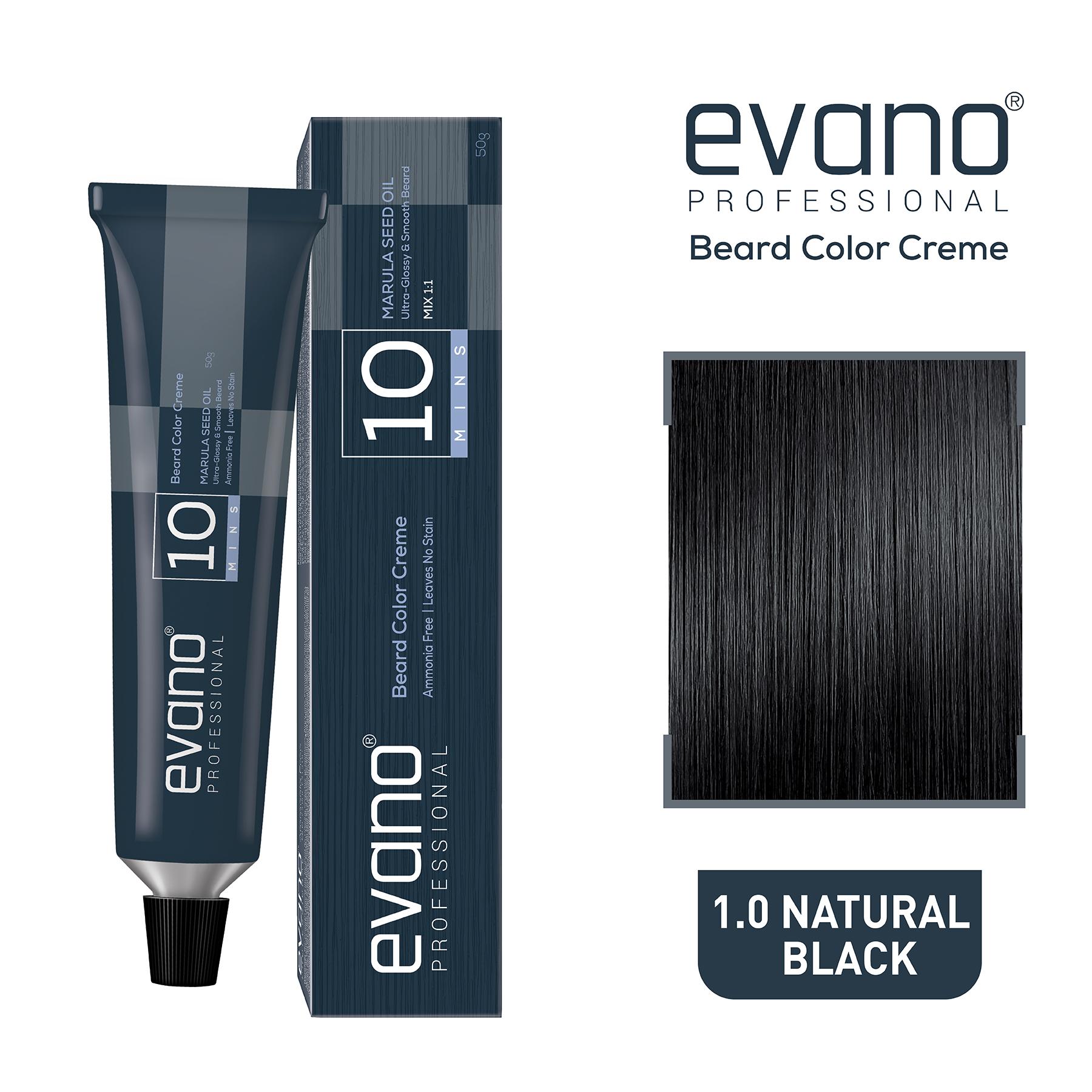 Professional Beard Color For Men Natural Black 50G | Non Drip, Stain Free, Cover In 10 Minutes image 3