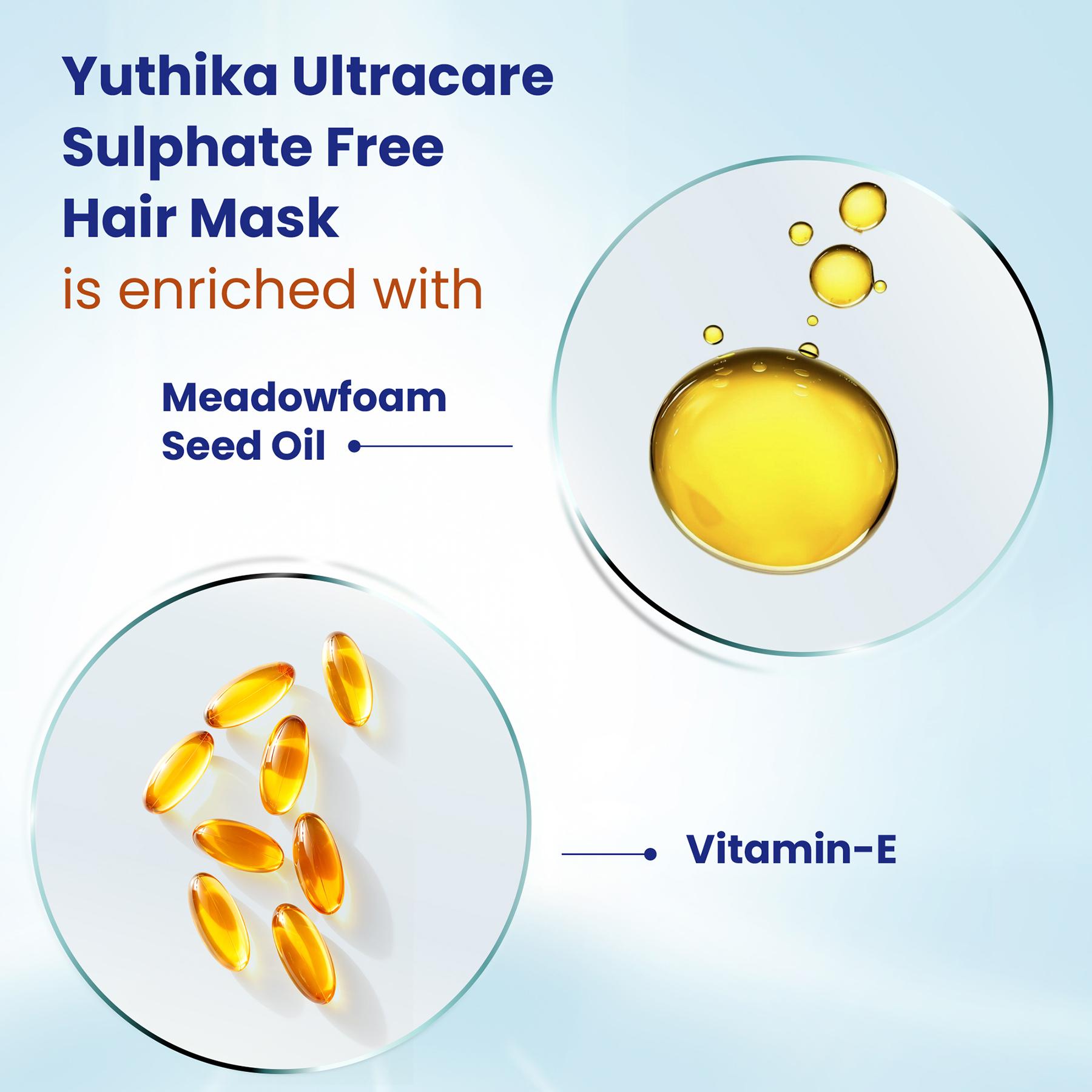 Yuthika Ultracare Hair Mask Sulphate Free 500ML image 3