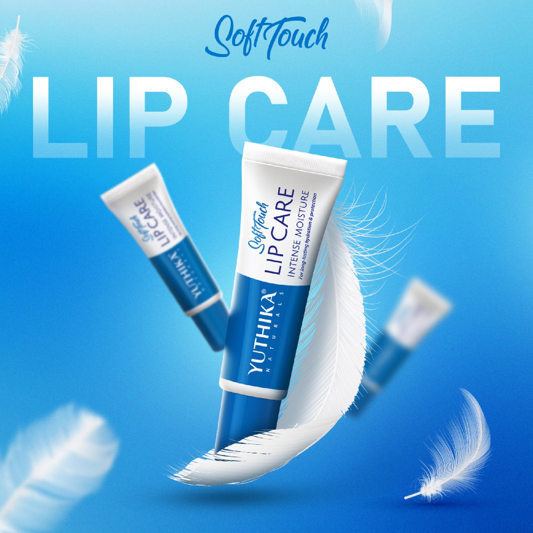 Yuthika Naturals Soft Touch Lip Balm For Soft And Naturally Pink Lips, Moisturizes & Hydrates Dry Lips, Lip Care, Clear, 5 Gram (PACK Of 20) With Jar image 4