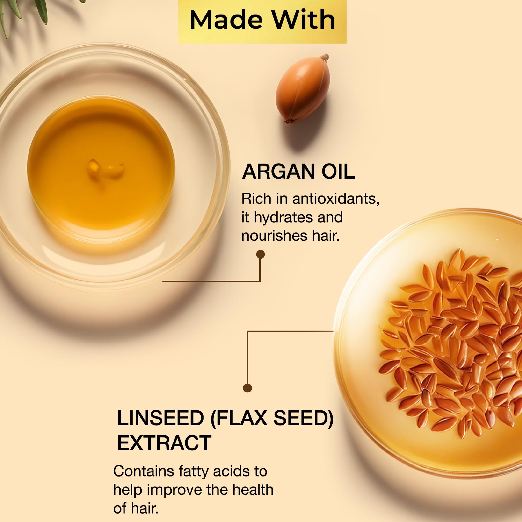 Yuthika Argan Oil Hair Serum - Moroccan Oil 100ML - Ultra-smooth, Enhanced Shine, Intense Softness, Tames Frizz image 4