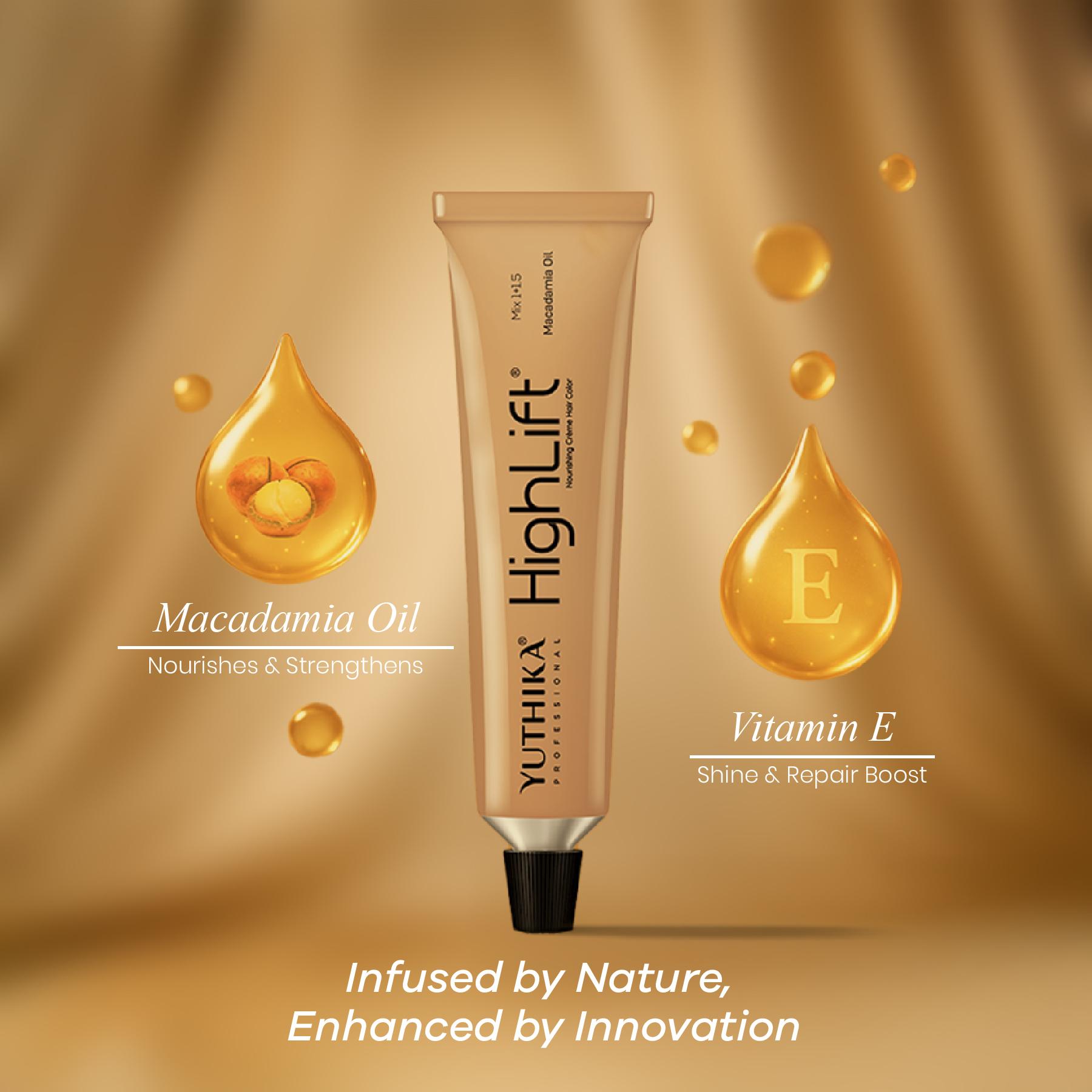 Yuthika Professional High Lift Creme Hair Colour 12.1 Very Ash Brown 50G | 100% Grey Coverage | Permanent Hair Color For Women & Men | Infused With Macadamia Oil & Vitamin E image 4