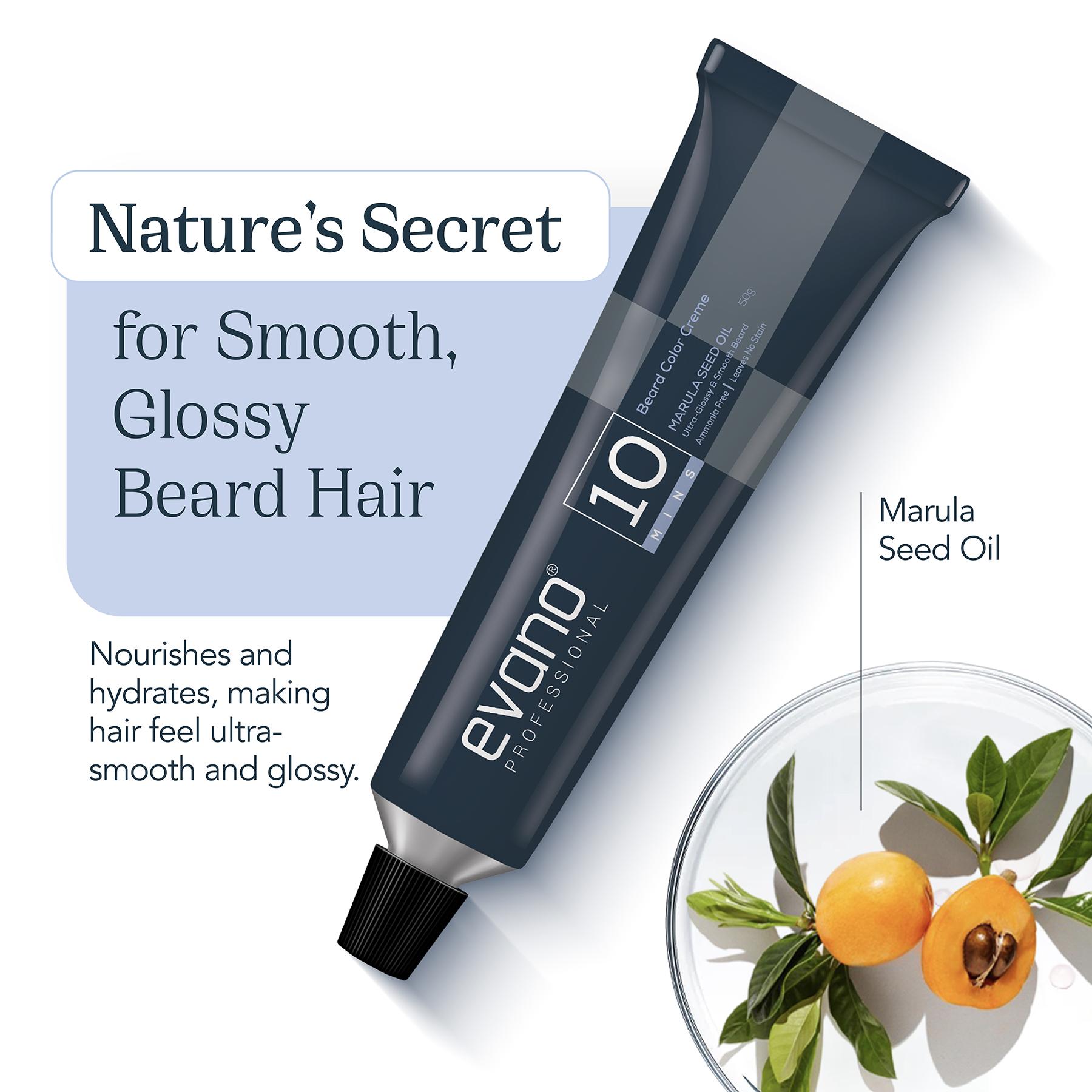 Professional Beard Color For Men Natural Black 50G | Non Drip, Stain Free, Cover In 10 Minutes image 4