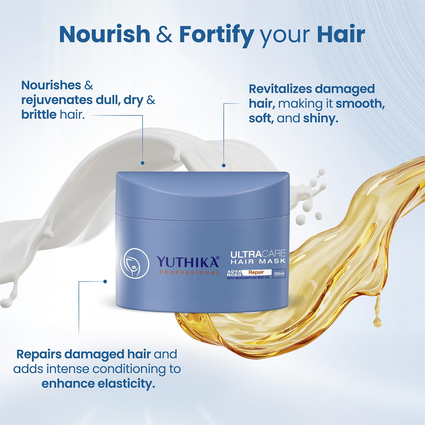 Yuthika Hair Mask Dry & Frizzy 150ML image 4
