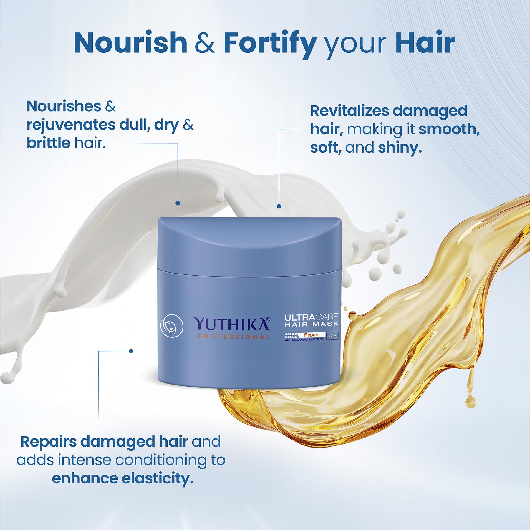 Yuthika Hair Mask Dry & Frizzy 500ML image 4