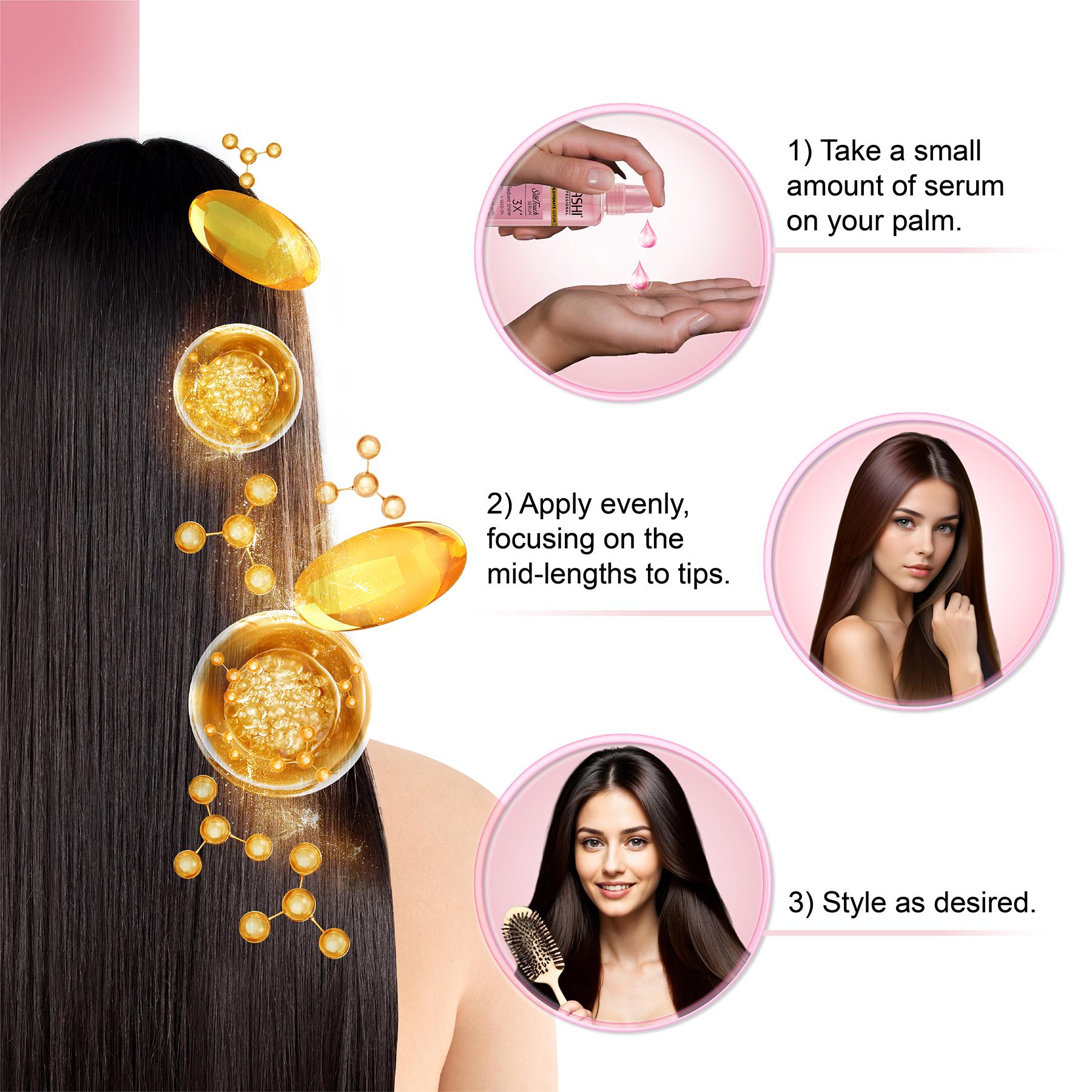 Nashi Eversilk Camellia Seed Oil Hair Serum For Men & Women, Nourishes, Strengthens Hair, Improves Shine & Scalp Health (100ML) image 5