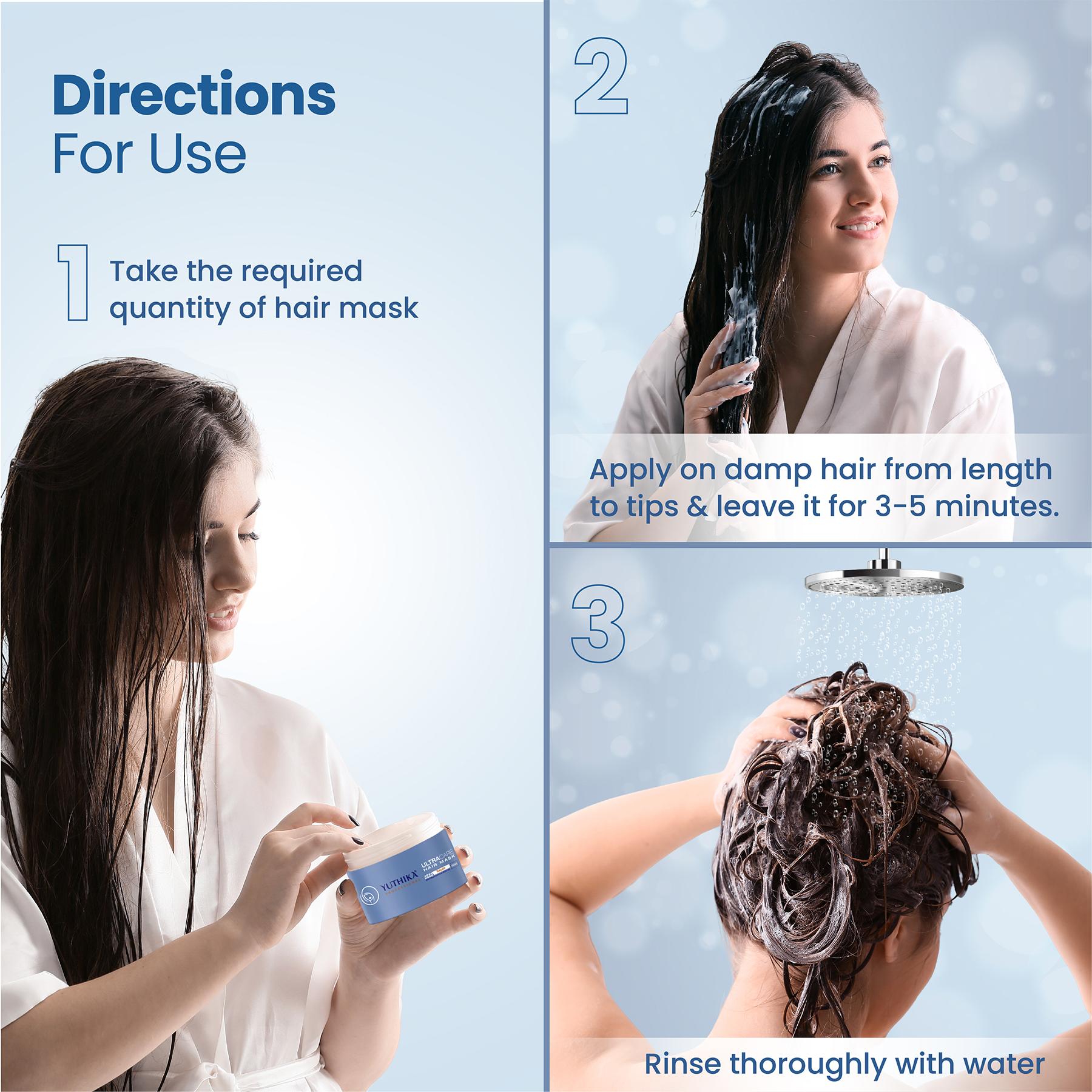 Yuthika Hair Mask Dry & Frizzy 150ML image 5