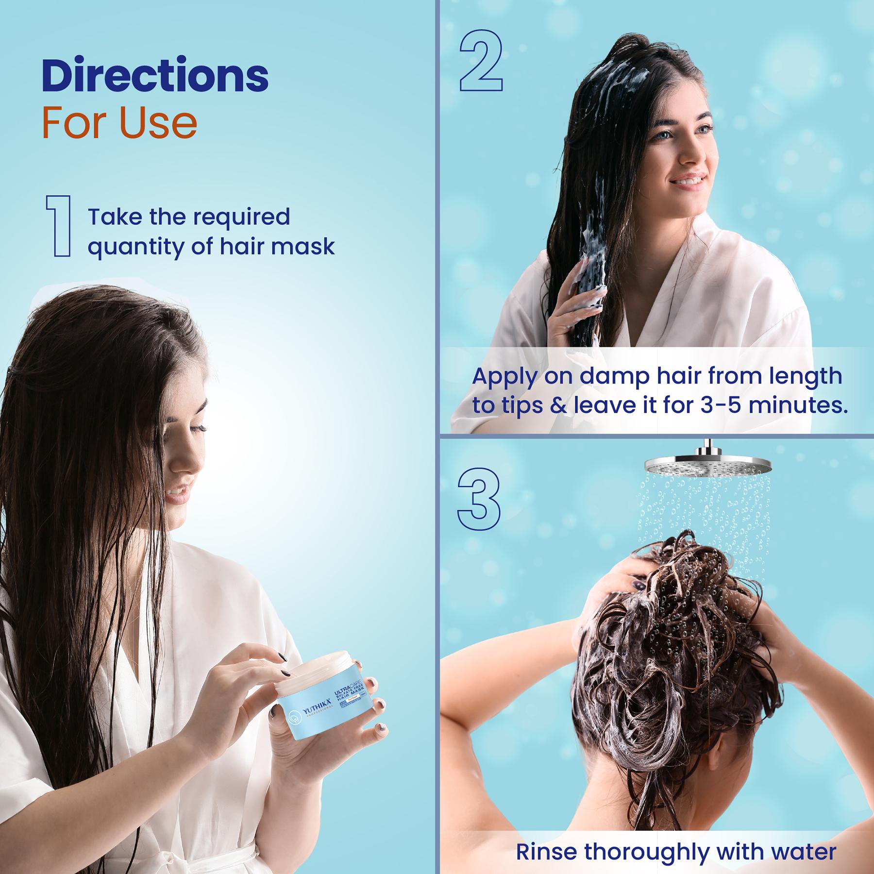 Yuthika Ultracare Hair Mask Sulphate Free 150ML image 5