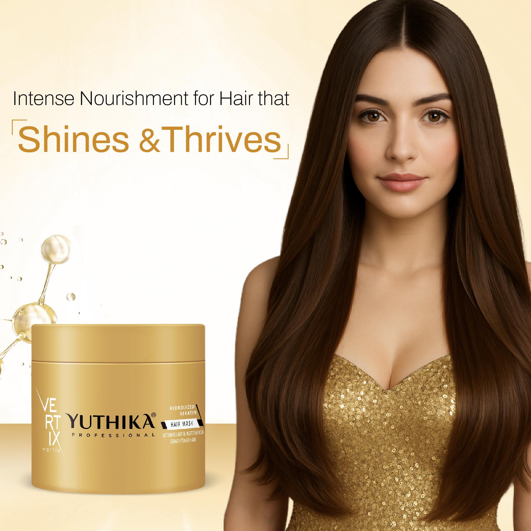 Yuthika Vertix Keratin Hair Mask 500ML image 5