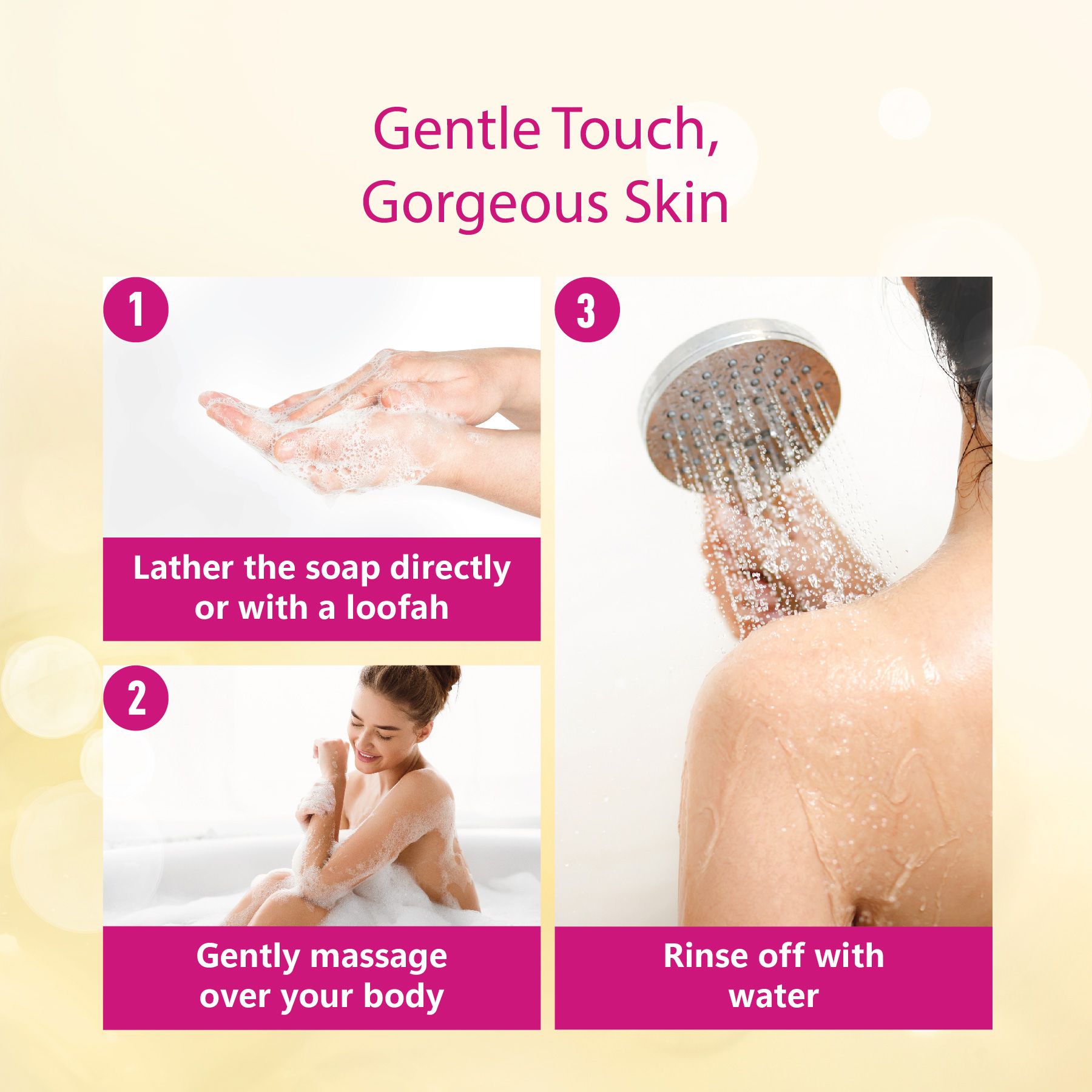 Nisha Rose Body Cleansing Soap Bar 125G – Paraben Free, Vegan, Gentle Cleanse For Soft & Supple Skin, Suitable For All Skin Types, Men & Women image 5