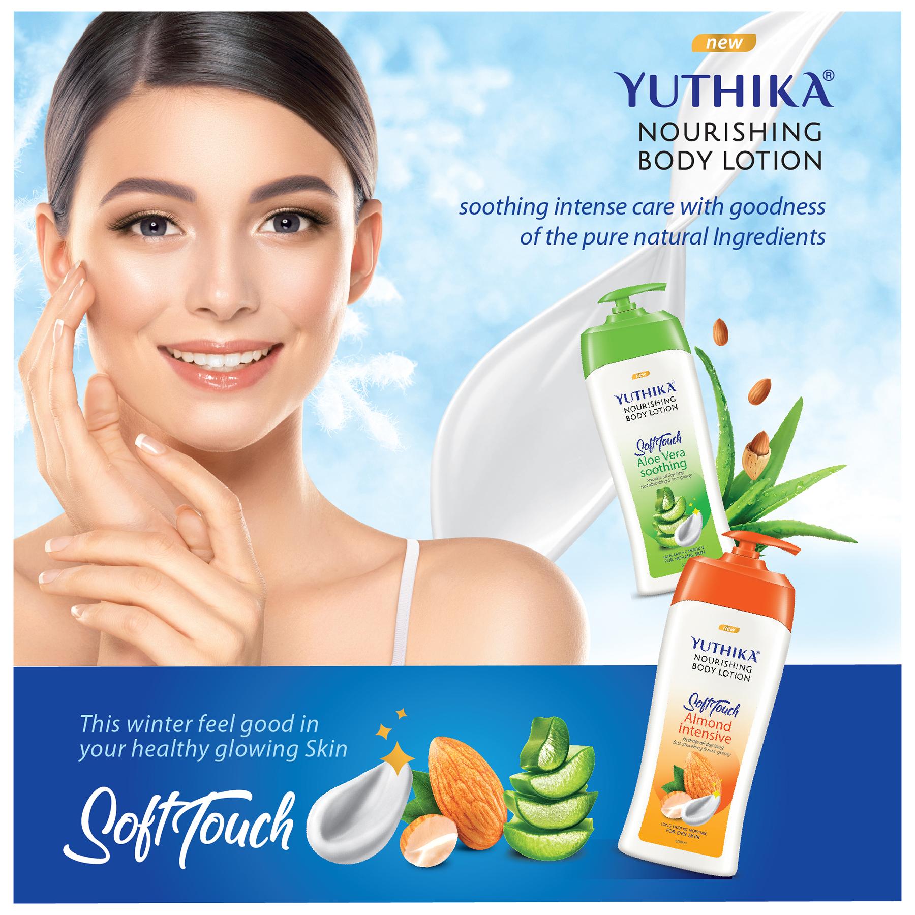 Yuthika Aloe Vera Soft Touch Body Lotion For Women & Men, Lightweight, Non-greasy Moisturizer For Soft, Smooth Skin, All Skin Types (500ML) image 6