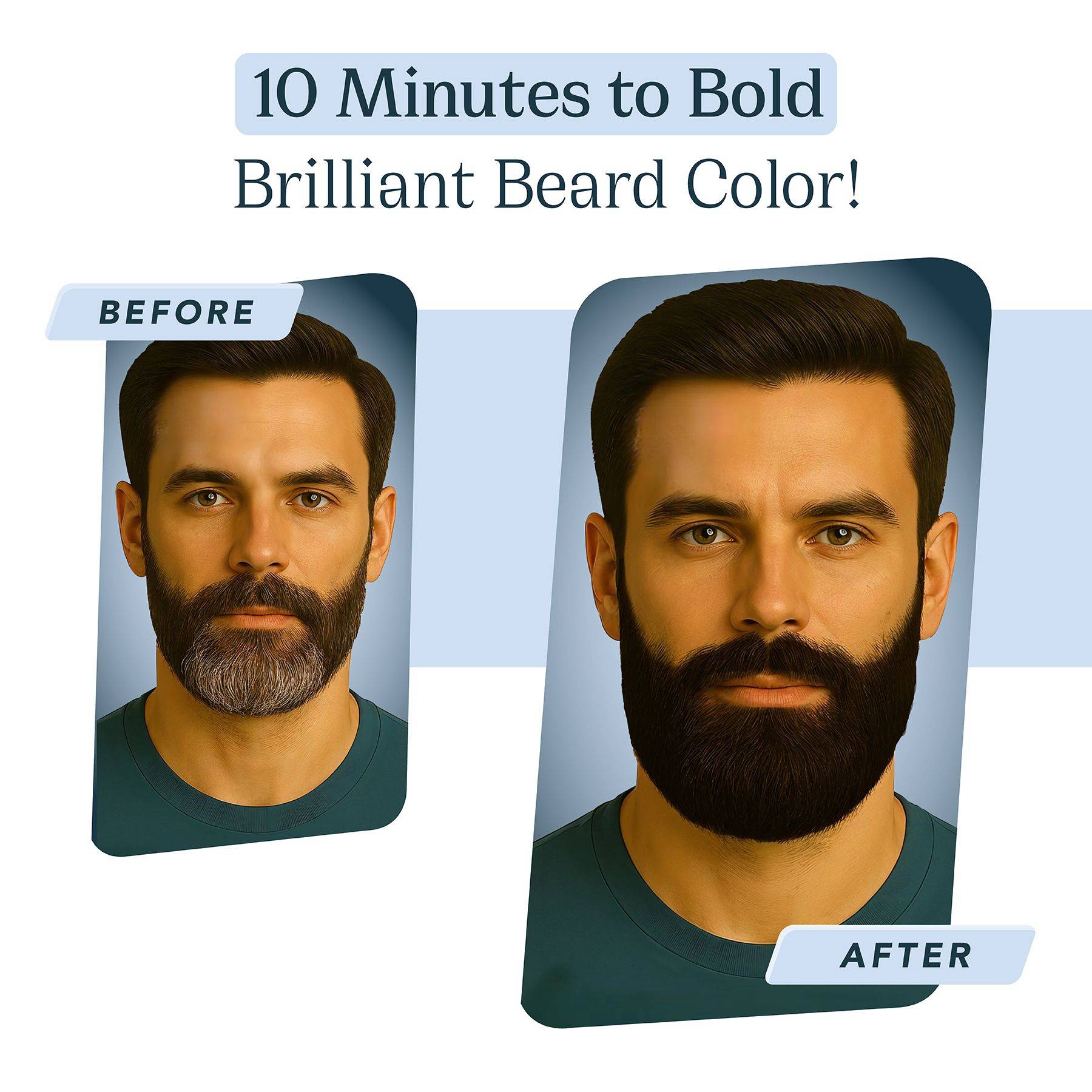 Professional Beard Color For Men Dark Brown 50G | Non Drip, Stain Free, Cover In 10 Minutes image 6